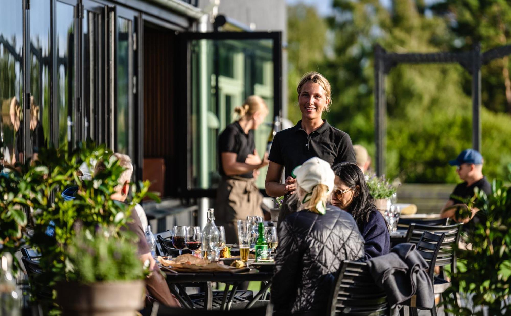 Halmstad Golfarena Stugor Exterior photo